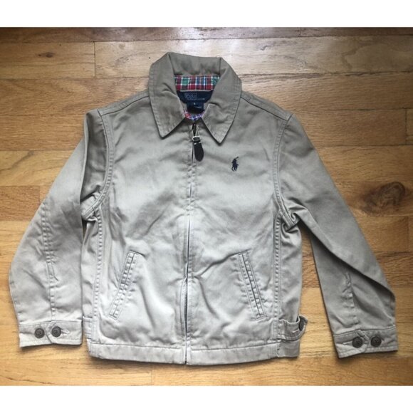 Ralph Lauren Polo Size 5 ClassicLight Dress Jacket Tan Khaki